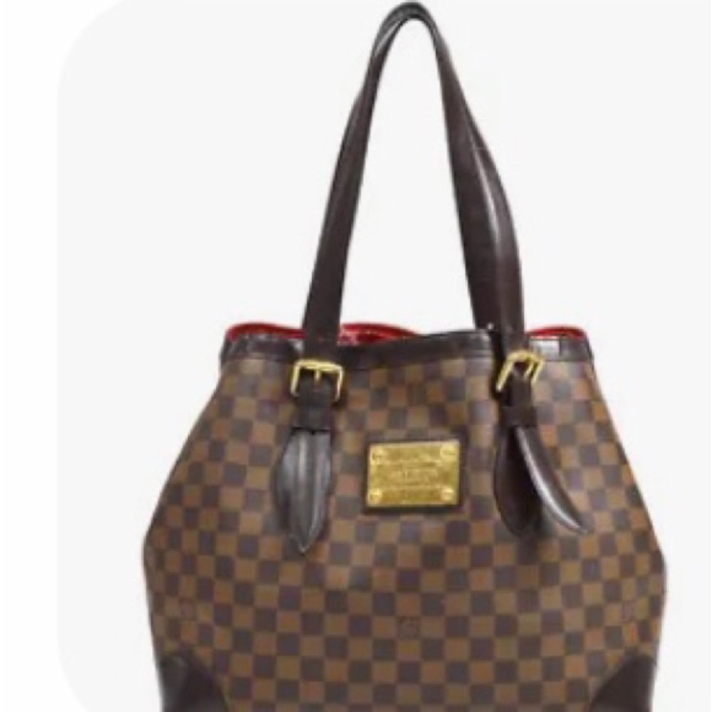 Auth Louis Vuitton DE Hampstead MM